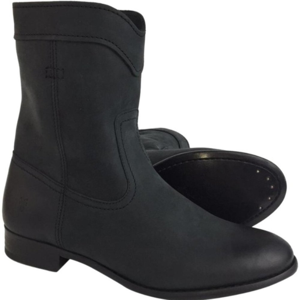 Frye Cara Mid-Calf Riding Boots Size 7